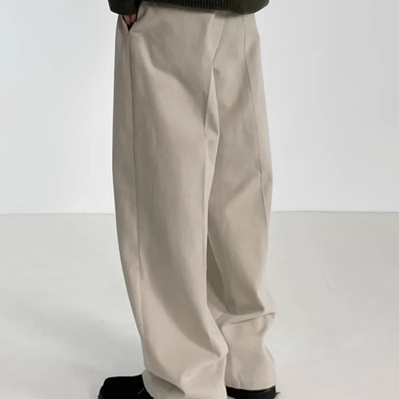 Loose Basics Suit Trousers-3