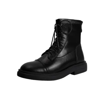 Casual Zipper Martin Boot