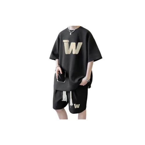 Trendy Oversize Short Sleeved T Shirt and Shorts Set