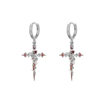 Fashionable Cross Earring