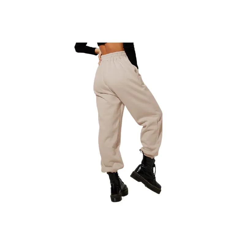 Loose Sporty Cotton Sports Pants Women-3