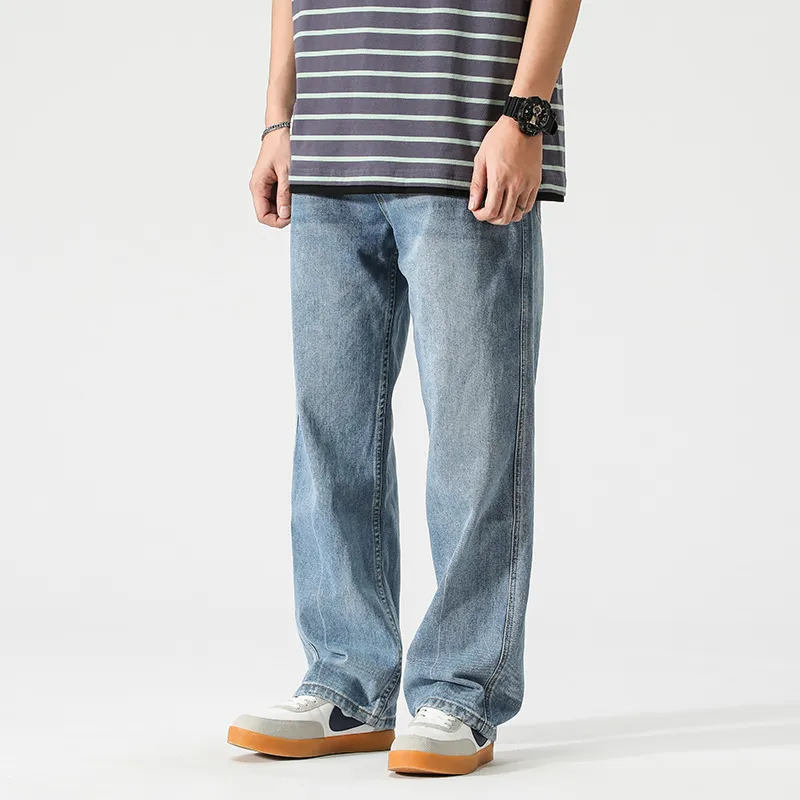 Fashionable Loose Jeans-2