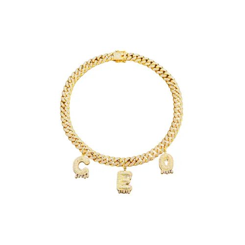 Hip Hop Trendy Letter Necklace