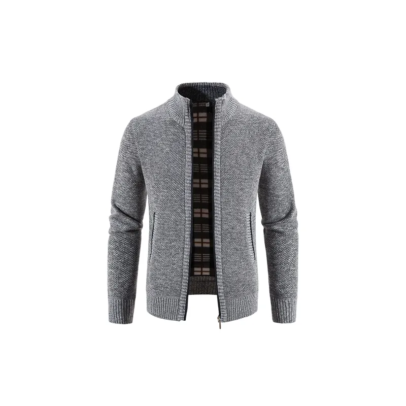 Zipper Loose Sweater-6