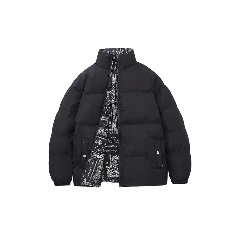 Double sided Loose Casual Thickened Cross border Cotton padded Jacket-5