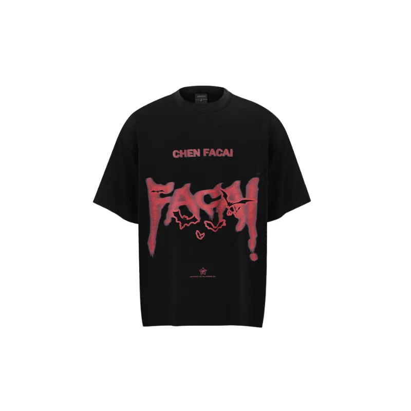 Preppy Loose 100% Cotton T Shirt-0