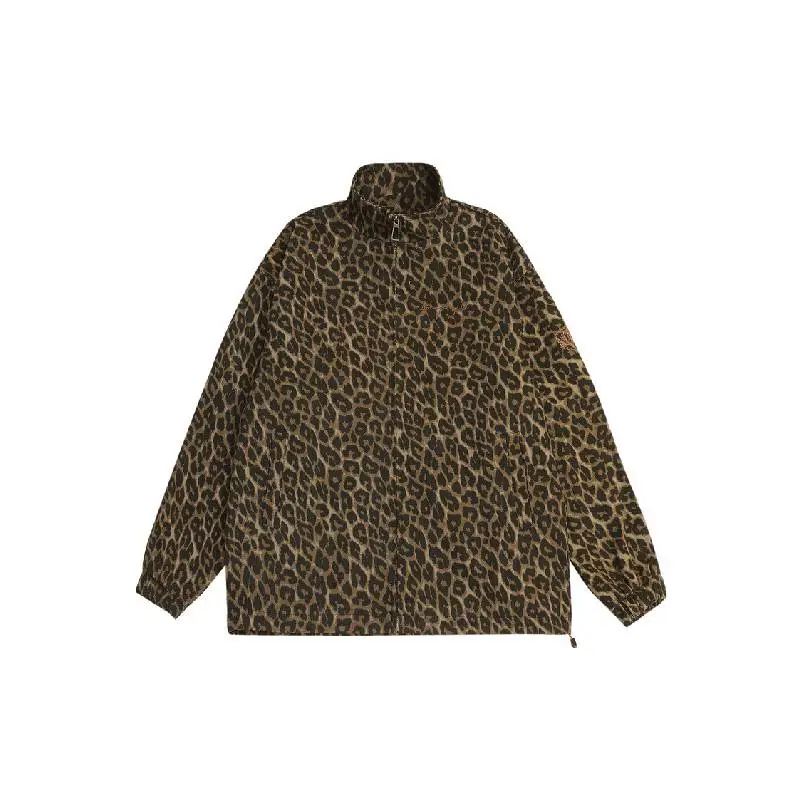 Retro Leopard Print Jacket-4