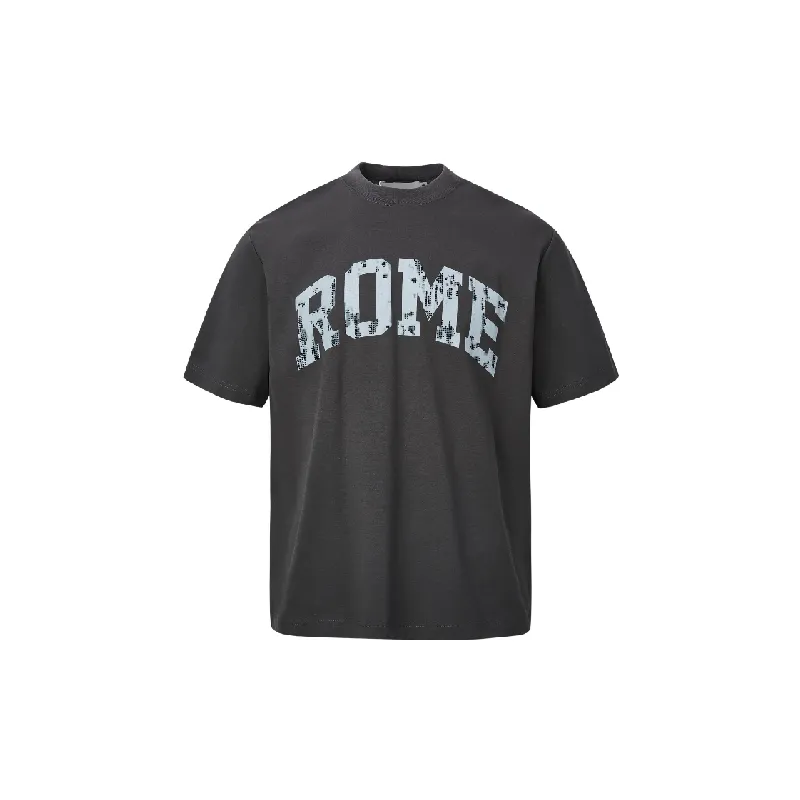 Street Loose Cotton Blended Fabric T Shirt-10