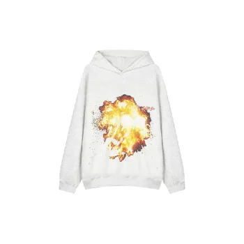 Simple Print Cotton Sweatshirt