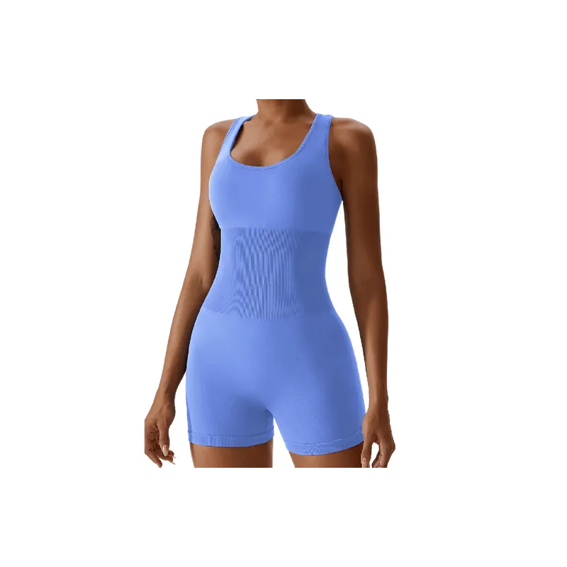 Basics Simple Nylon Spandex Blend Bodysuit Women-0