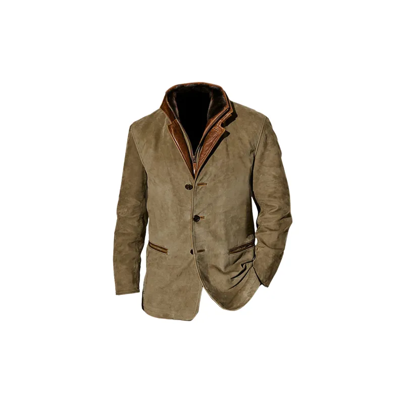 Fashionable Retro Business Suit-0