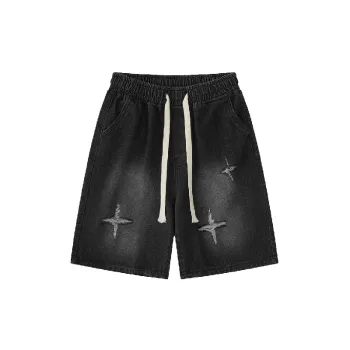 Retro Trendy Denim Shorts