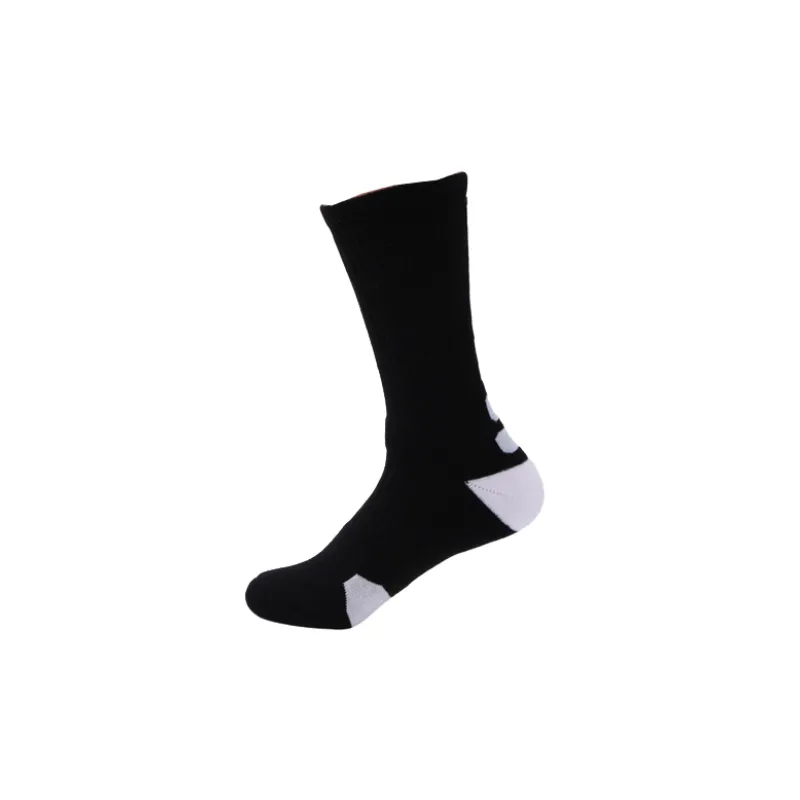Sporty Simple Polyester Cotton Knee High Socks-0
