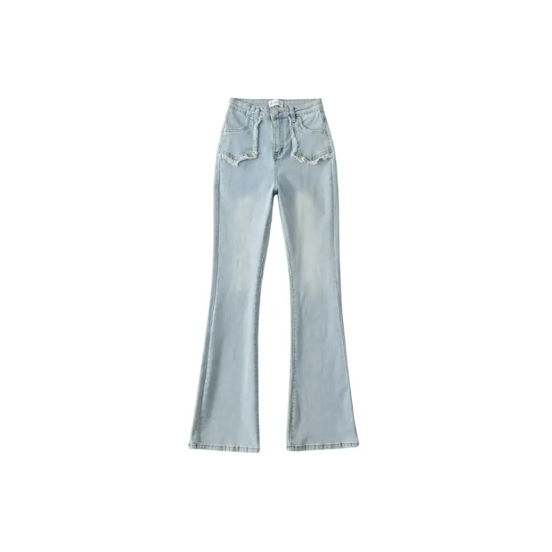 Retro Fashionable Jeans-1