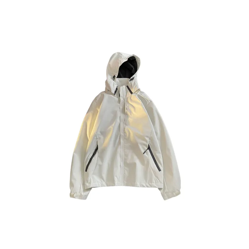 Retro Loose Polyester Outdoor Jacket-4