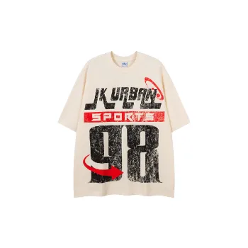 Fashionable Loose Combed Cotton T-Shirt