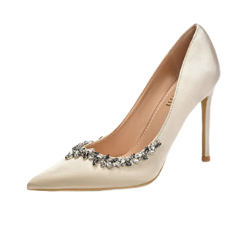 Waterproof Simple High Heels-5