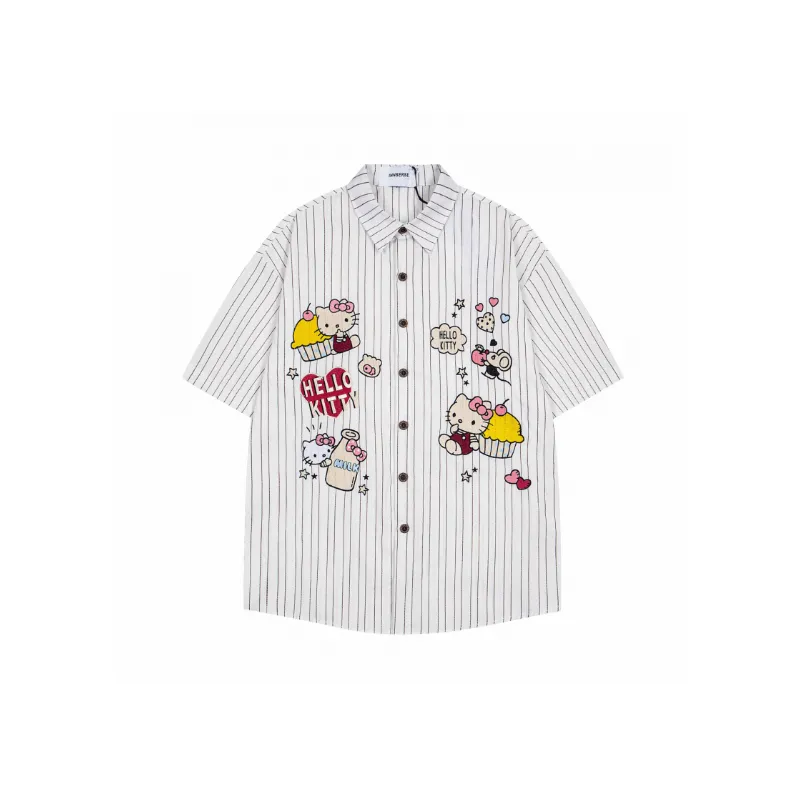 Cute Casual 100% Cotton Shirt-2