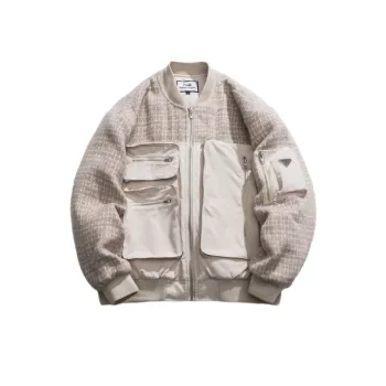 New Stitching Printed Cotton padded Jacket