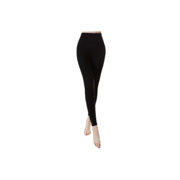 Plain Warming Thermal Pants Women