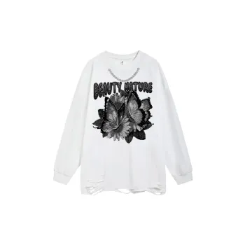 Street Loose Butterfly T Shirt