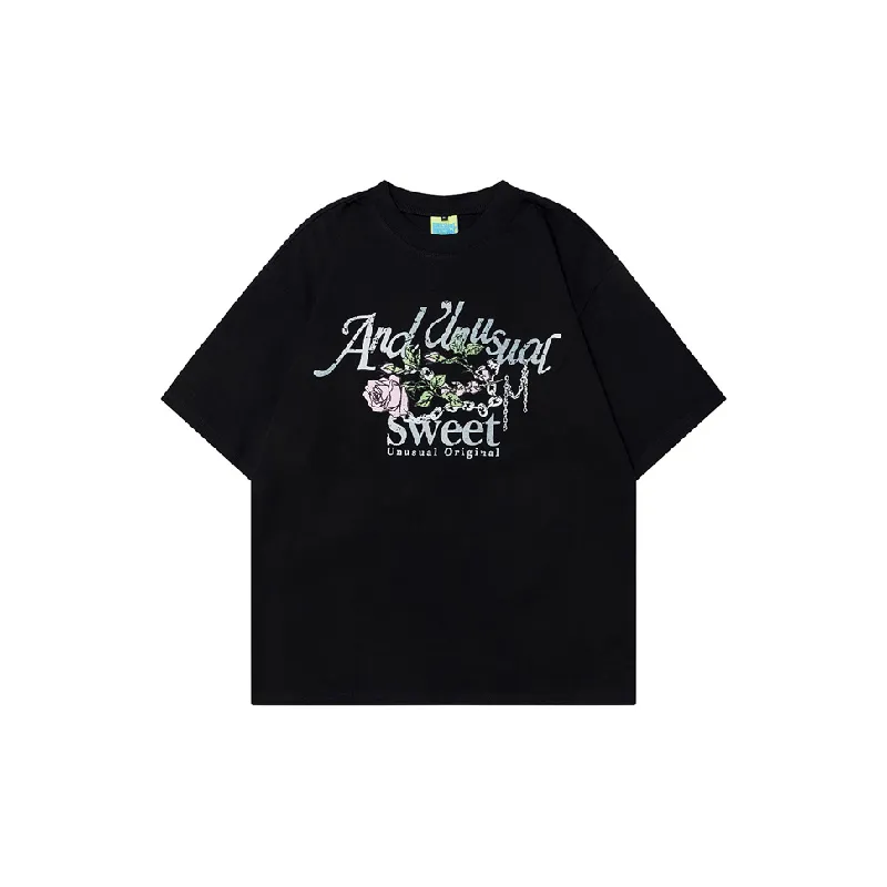Cool Print Cotton T Shirt Unisex-2