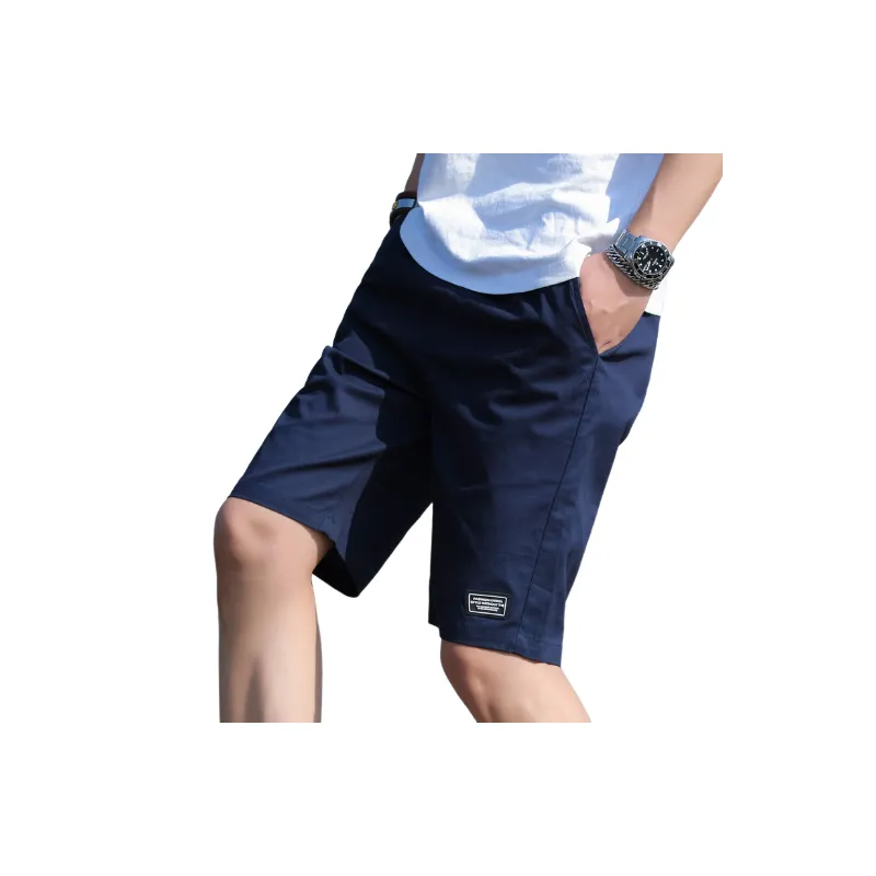 Sporty Fashionable Cotton Casual Shorts-2