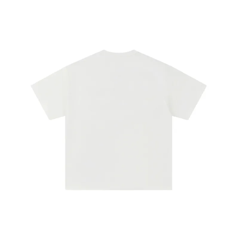 Fashionable Loose 100% Cotton T Shirt-1