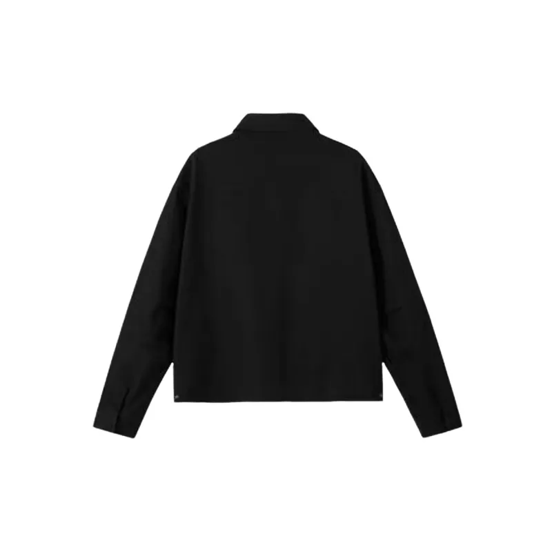 Casual Loose Cotton Blended Fabric Jacket-1