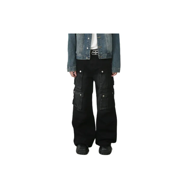 Retro Wide Leg Trousers-2