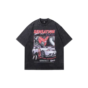 Street Washed 100% Cotton T Shirt