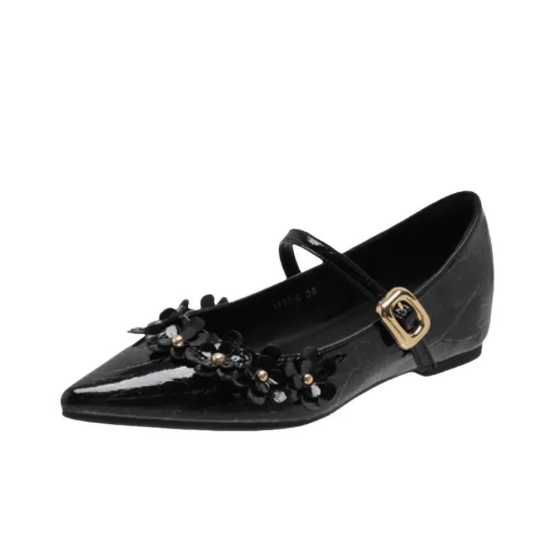 Retro Simple Mary Jane Shoes-3