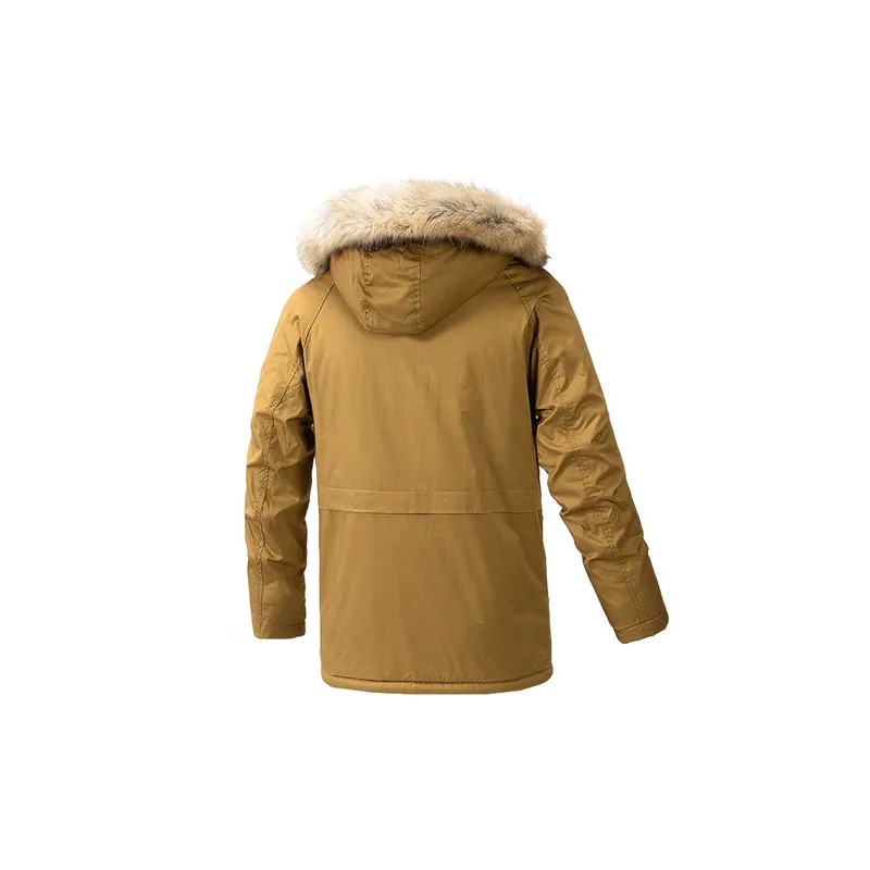 Washed Loose Cotton Quilted Jacket Unisex-11