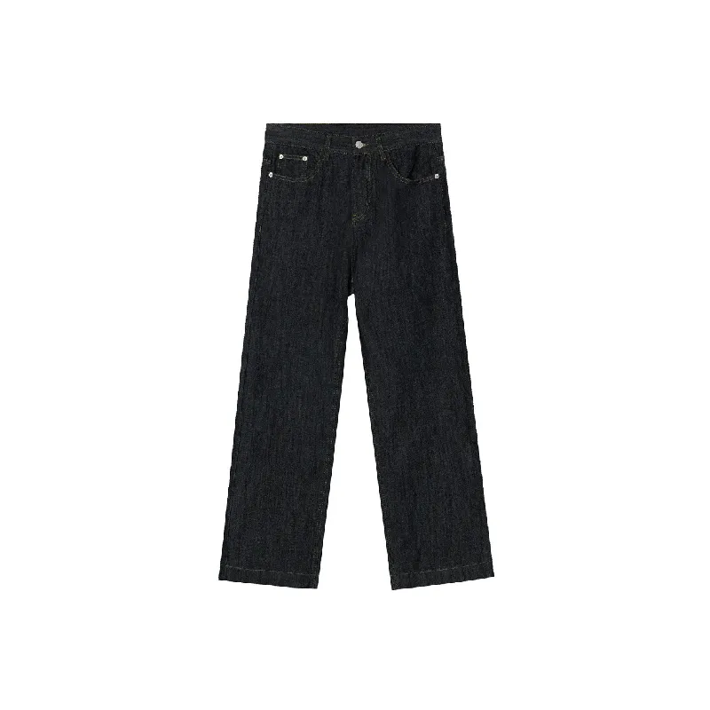 Retro Loose Jeans-0