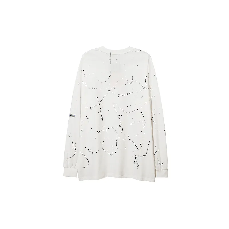 Retro Fashionable Loose Cotton Sweatshirt-3