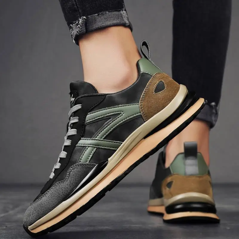 Retro Contrast Color Lifestyle Shoes-5