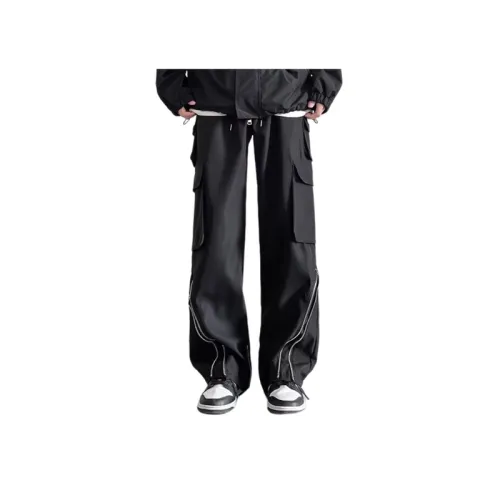 Retro Hip-Hop Multi-Pocket Cockwork Pants