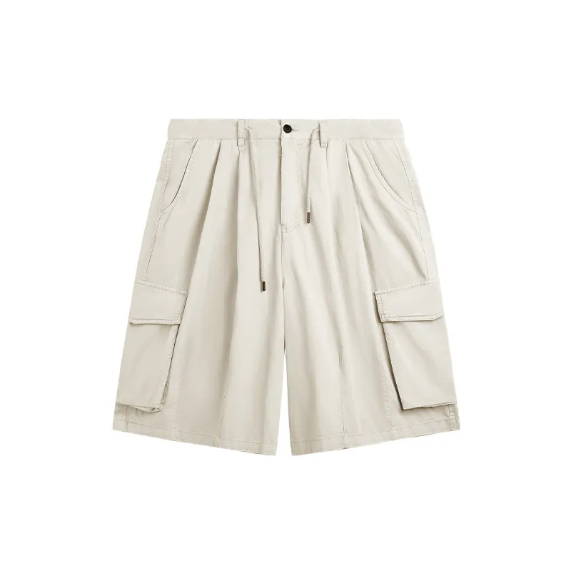 Simple Sporty Cotton Casual Shorts-12
