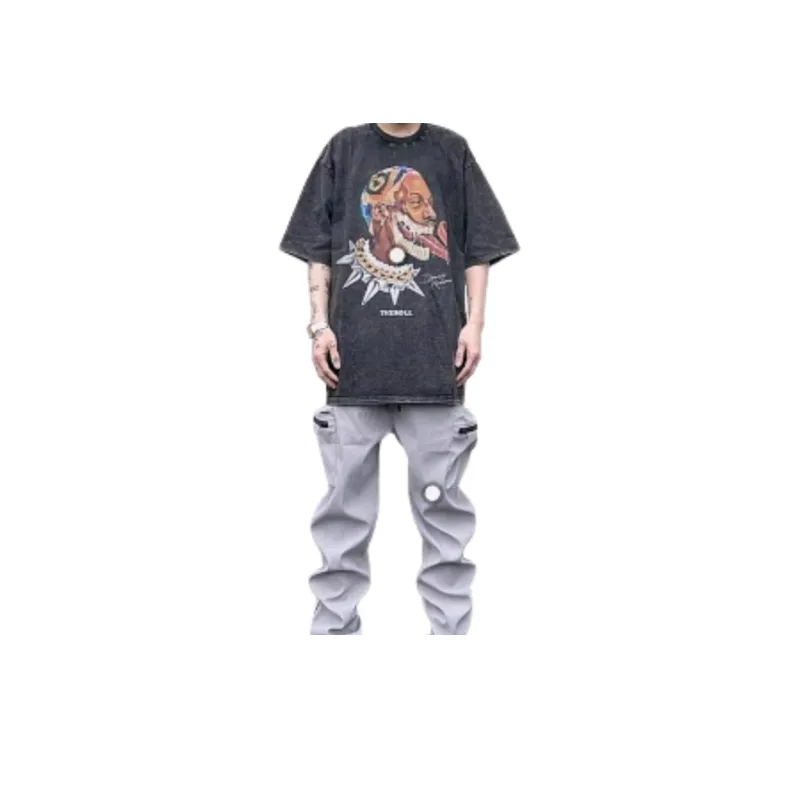 Hip Hop Trendy Rodman Oversized T shirt Swag OOTD-2