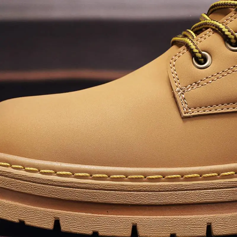 Casual Plain Martin Boot-3