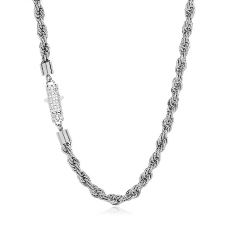 Basics Plain Necklace Man-4