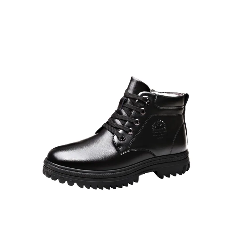 Simple Warm Cotton Shoes-0