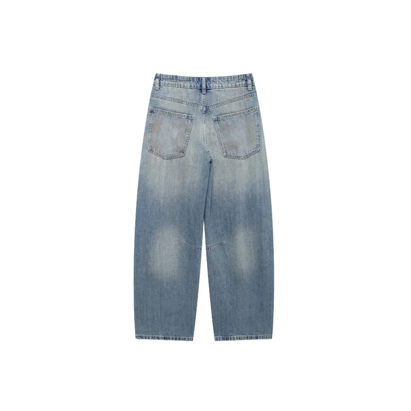 Fashionable Loose Jeans Women-1