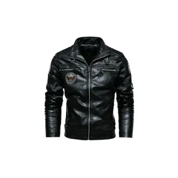 Funky Warming PU Leather Jacket