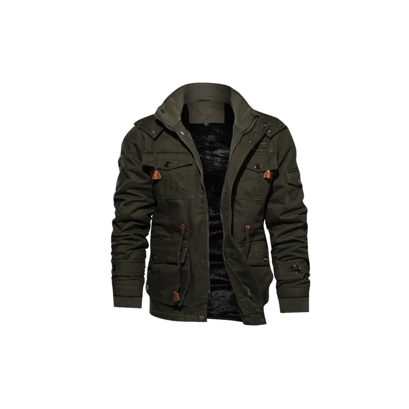 Washed Loose Cotton Jacket-1