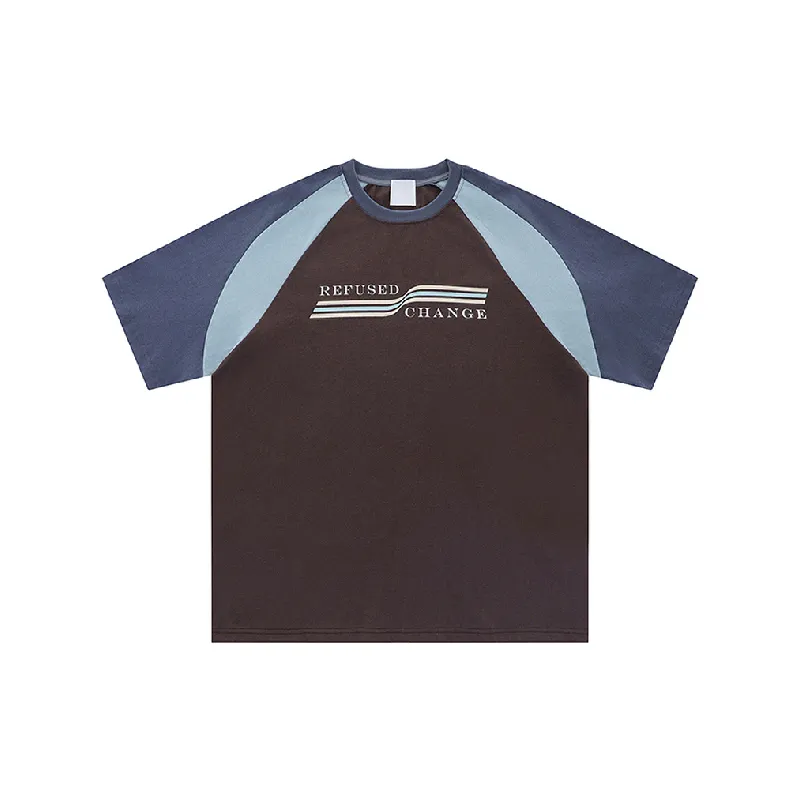 Sporty Loose 100% Cotton T Shirt-2