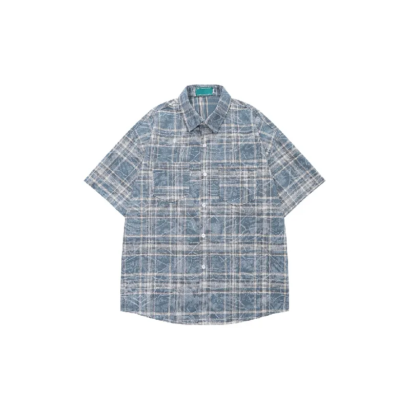 Retro Loose 100% Cotton Shirt Unisex-0