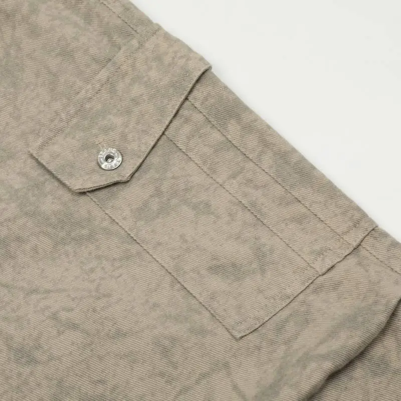 Loose Fashion Denim Cargo Pants-3
