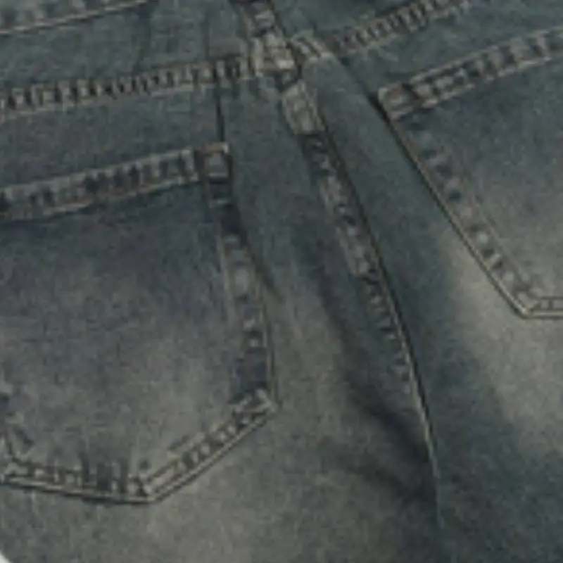 Retro Washed Jeans-4