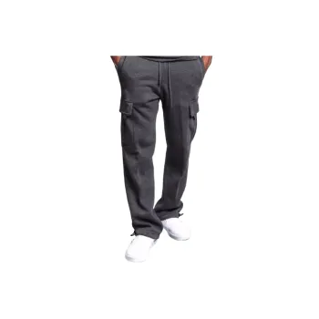 Casual Straight Leg Blended Synthetic Fabrics Casual Pants